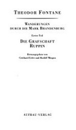 Wanderungen durch die Mark Brandenburg 01: Die Grafschaft Ruppin