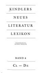 Kindlers neues Literatur-Lexikon 04: Cl - Dz