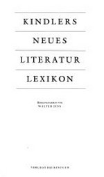 Kindlers neues Literatur-Lexikon 16: ST - VA
