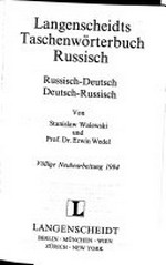 Langenscheidts Taschenwörterbuch Russisch: russisch-deutsch, deutsch-russisch