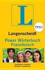 Langenscheidt Power Wörterbuch Französisch (ohne Stift) Französisch-Deutsch, Deutsch-Französisch