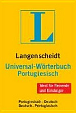 Langenscheidt Universal-Wörterbuch Portugiesisch: Portugiesisch-Deutsch ; Deutsch-Portugiesisch