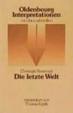 Christoph Ransmayr, Die letzte Welt: Interpretation