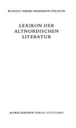 Lexikon der altnordischen Literatur