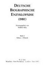 Deutsche biographische Enzyklopädie 02: Bohacz - Ebhardt