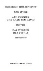 Werkausgabe [Band 23] Der Sturz ; Abu Chanifa und Anan Ben David ; Smithy ; Das Sterben der Pythia (Erzählungen)