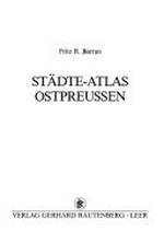 Städte-Atlas Ostpreussen