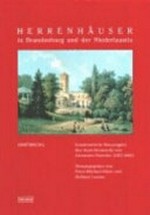 Herrenhäuser in Brandenburg und der Niederlausitz Band 1 Einführung: kommentierte Neuausgabe des Ansichtenwerks von Alexander Duncker (1857-1883)zech ... mit Beitr. von Sylvia Claus ...