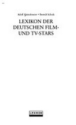 Lexikon der deutschen Film- und TV-Stars