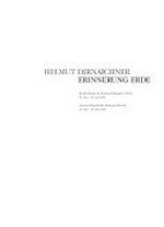 Helmut Dirnaichner, Erinnerung Erde [Ausstellungen] Brandenburgische Kunstsammlungen Cottbus 29. Mai - 10. Juni 2001, Lausitzer Braunkohle Aktiengesellschaft 29. Mai - 28. Juni 2001