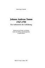Johann Andreas Tamm: Ein Außenseiter der Aufklärung.