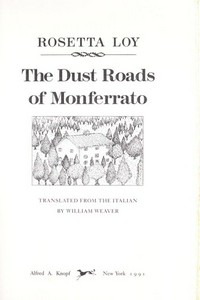 ¬The¬ dust roads of Monferrato