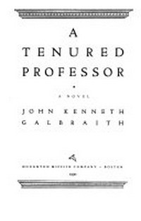 ¬A¬ tenured professor: a novel