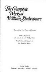 ¬The¬ complete works of William Shakespeare: comprising his plays and poems
