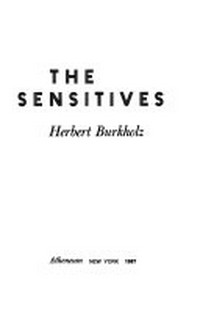 ¬The¬ sensitives: a novel