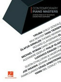 Contemporary piano masters: 40 pieces from 20 of the world's leading piano composers
