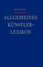 De Gruyter allgemeines Künstlerlexikon 83: Lalix - Leibowitz