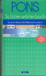 PONS-Schülerwörterbuch Latein-Deutsch, Deutsch-Latein