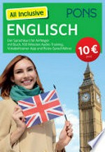 PONS All Inclusive Englisch [A2] Der Sprachkurs für Anfänger mit Buch, 160 Minuten Audio-Training, Vokabeltrainer-App und Reise-Sprachführer