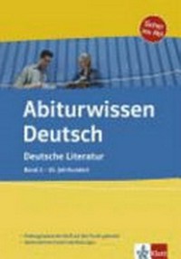 Deutsche Literatur: Band 2 - 20. Jahrhundert