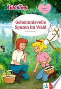 Bibi & Tina: geheimnisvolle Spuren im Wald. Mit Hufeisen-Quiz