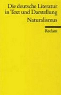 ¬Die¬ deutsche Literatur: Naturalismus