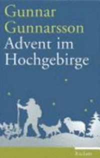Advent im Hochgebirge: Erzählung