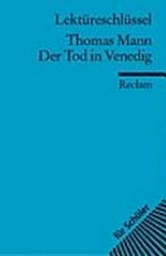 Thomas Mann, Der Tod in Venedig