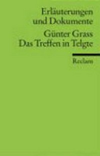 Günter Grass, Das Treffen in Telgte