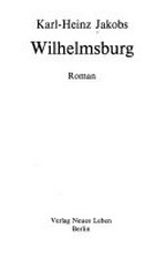 Wilhelmsburg: Roman