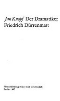 ¬Der¬ Dramatiker Friedrich Dürrenmatt