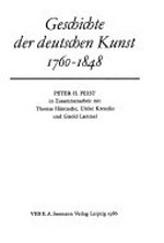 Geschichte der deutschen Kunst: 1760 - 1848