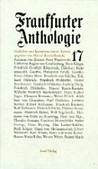 Frankfurter Anthologie 17: Gedichte und Interpretationen