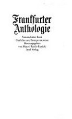 Frankfurter Anthologie 19: Gedichte und Interpretationen