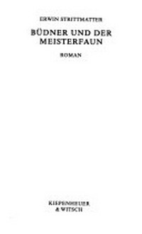 Büdner und der Meisterfaun: Roman ; [Wundertäter Bd. 3]