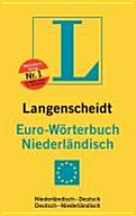 Langenscheidt Euro-Wörterbuch Niederländisch: Niederländisch-Deutsch ; Deutsch-Niederländisch