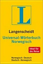 Langenscheidt Universal-Wörterbuch Norwegisch: Norwegisch-Deutsch ; Deutsch-Norwegisch
