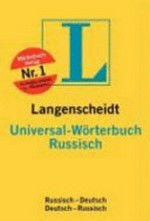 Langenscheidt Universal-Wörterbuch Russisch: russisch-deutsch, deutsch-russisch
