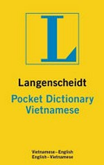 Langenscheidt Pocket Vietnamese Dictionary: Vietnamese-English, English-Vietnamese [with blue headwords]