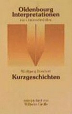Wolfgang Borchert, Kurzgeschichten: Interpretation
