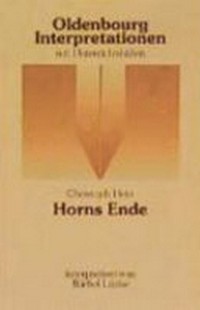 Christoph Hein, Horns Ende: Interpretation