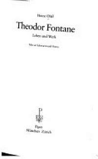 Theodor Fontane: Leben und Werk