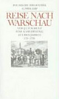 Reise nach Warschau: eine Schilderung aus den Jahren 1791-1793