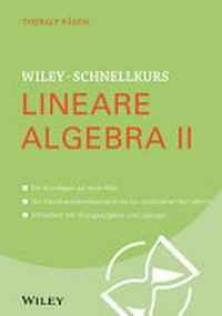 Wiley-Schnellkurs Lineare Algebra 2