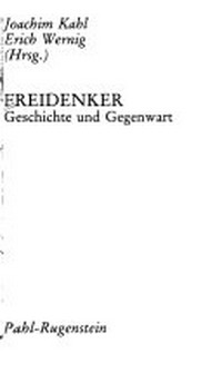 Freidenker: Geschichte u. Gegenwart