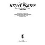Henny Porten: der erste deutsche Filmstar ; 1890 - 1960 ; [Retrospektive 1986]
