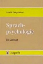 Sprachpsychologie: ein Lehrbuch