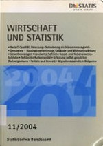 Statistisches Jahrbuch 2004 für das Ausland