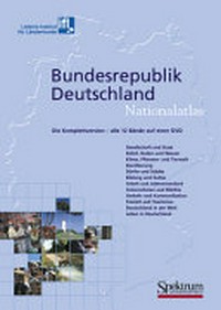 Nationalatlas Bundesrepublik Deutschland: die Komplettversion - alle 12 Bände auf einer DVD