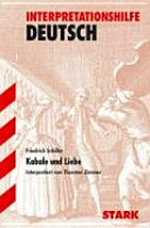 Friedrich Schiller Kabale und Liebe